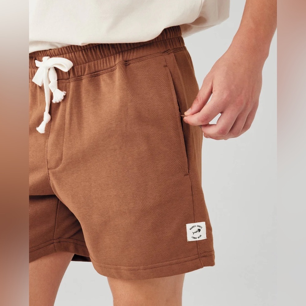 Maamgic KnitCozy Knitted Casual Lounge Shorts Maroon size XS